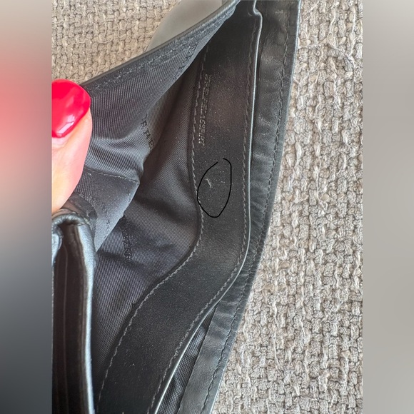 Burberry Nova Check Bifold Wallet Black Leather Authentic - Picture 6 of 16